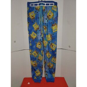 Nickelodeon SpongeBob SquarePants Pajamas Pants Mens 28x 30‎ Joggers Size Medium